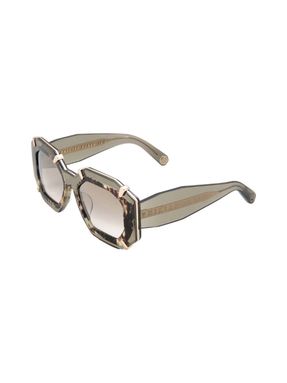 NWT | Philipp Plein | Geometric Supreme Star Sunglasses - SPP098V - Picture 4 of 7